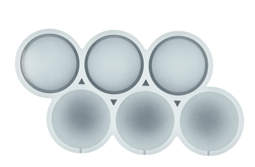 Силиконовая форма для леденцов «Круглые погремушки», (5 см)