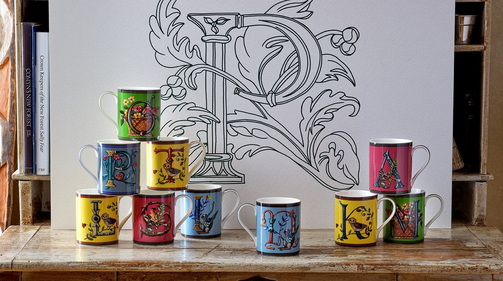 Spode Кружка Kit Kemp Alphabet 340 мл T