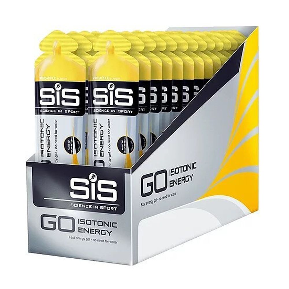 SiS Go Isotonic Gel, упаковка 30х60 ml, Ананас, (Великобритания