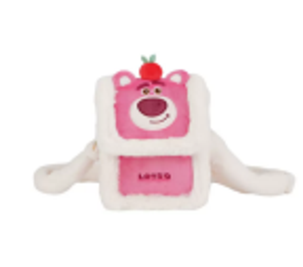 Маленькая сумка "Лотсо" с малиной  (55)13