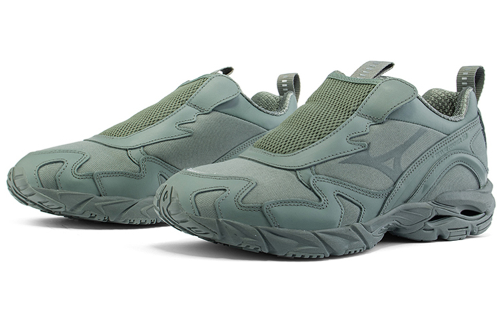 Mizuno Beams X Wave Rider 10 SlipOn "Grey Silver"