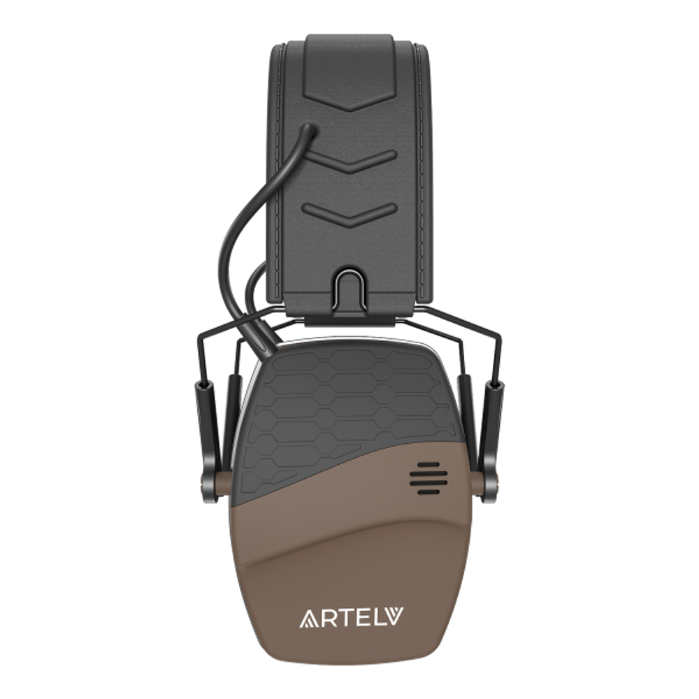 Активные наушники ARTELV КРЕЧЕТ Коричневые