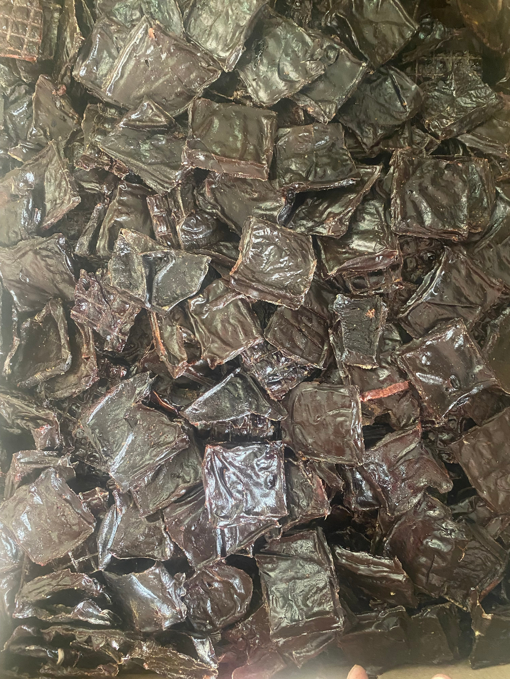 Печень баранья (сушёное лакомство) (цена за 100гр)