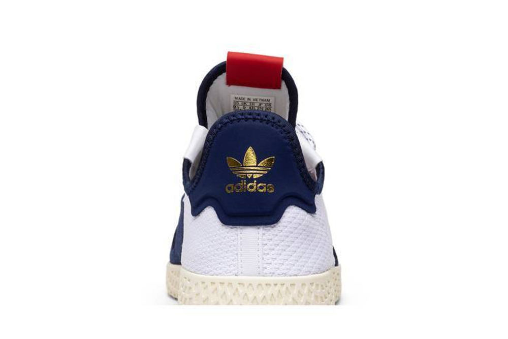 Adidas Pharrell x Billionaire Boys Club x Tennis Hu V2 Scarlet Hyper Sneakers