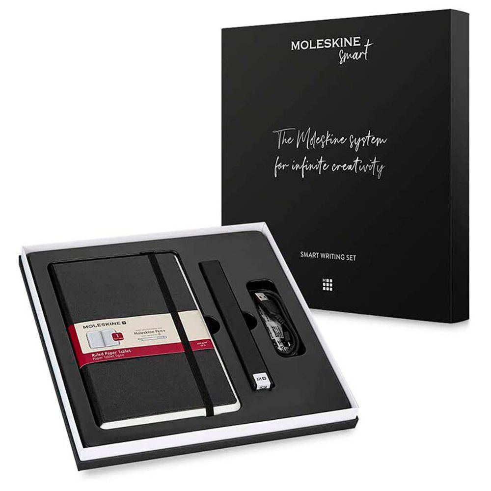 Набор Smart Writing Moleskine с блокнотом в пунктир (SWSAB34BK01)