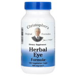 Christopher's Original Formulas, травяная формула для зрения, 100 вегетарианских капсул