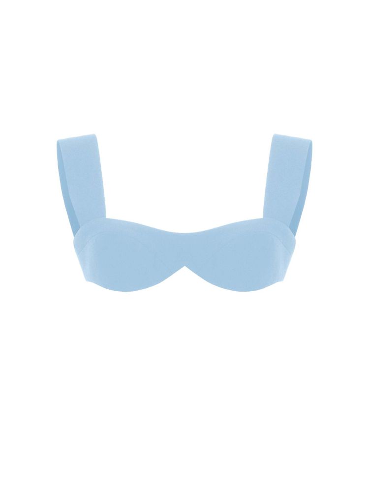 Топ-бра с широкими лямками