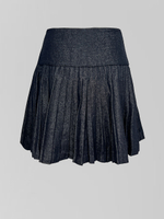 Костюм 5340 из приталенной рубашки и плиссированной юбки