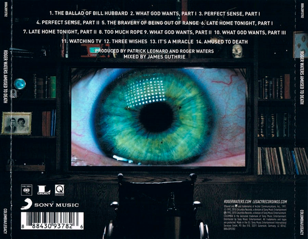 Roger Waters / Amused To Death (CD)