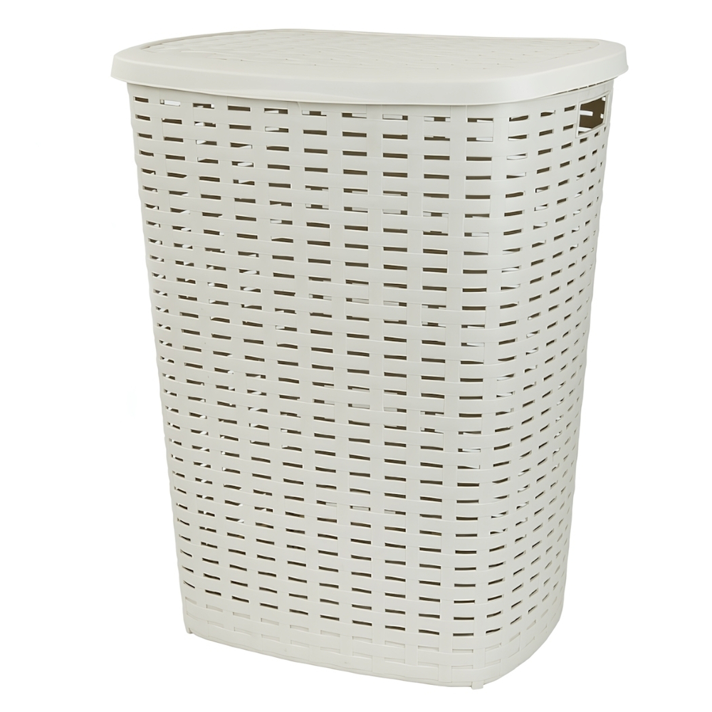 Корзина для белья VERDE 50 л. цвет бежевый