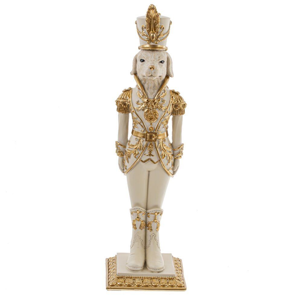 GAEM Фигурка декоративная "Солдатик-собака", L9 W9 H32 см