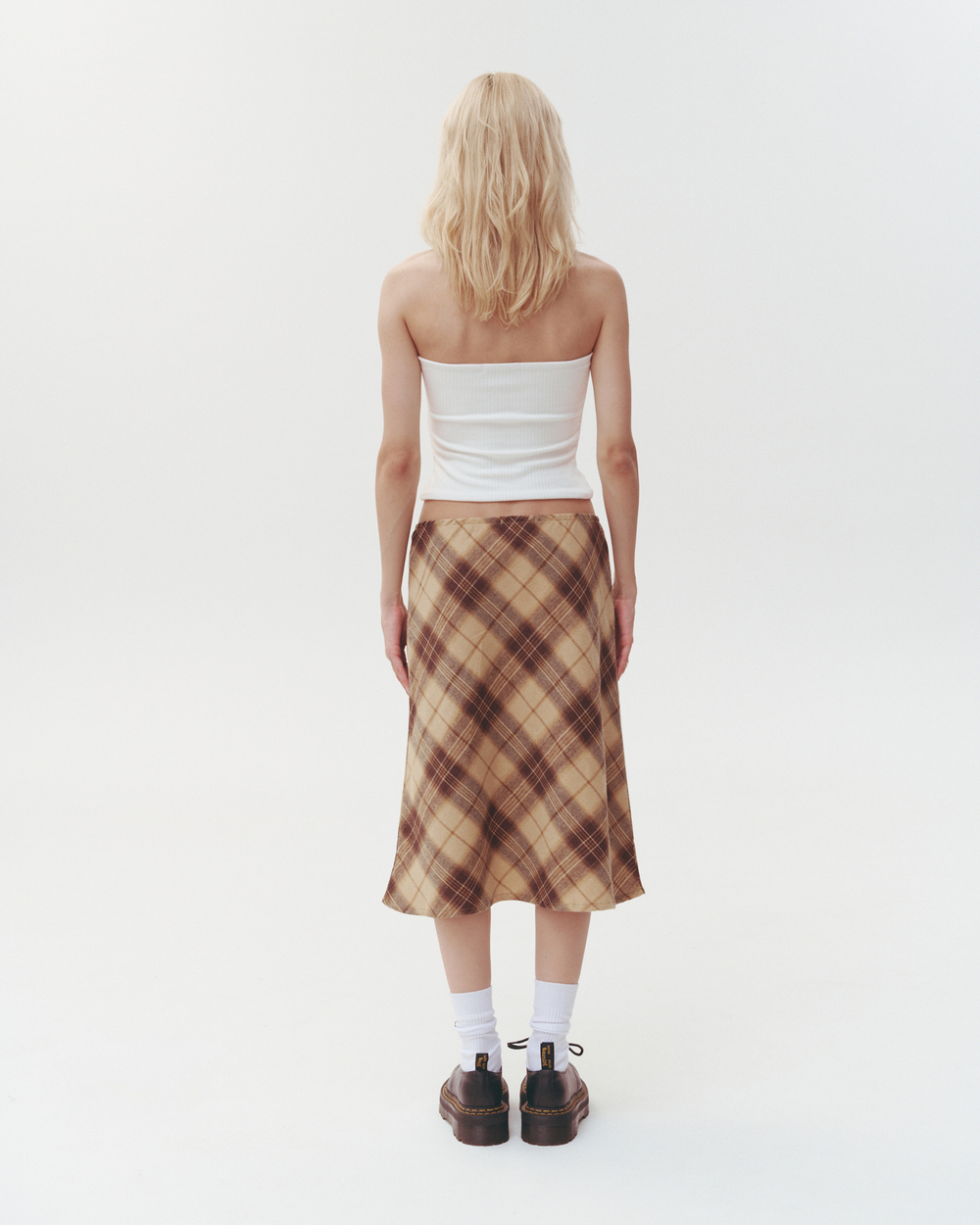 Midi Skirt Beige