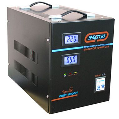 Стабилизаторы напряжения Энергия CНВТ-5000/1 Нybrid - фото 1