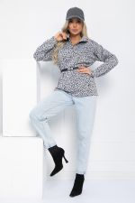 Блуза Игра по твоим правилам (серая) Б12738-5М LT Collection