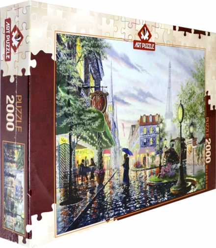 Пазл ART PUZZLE "Летний дождь, Париж", 2000 деталей , арт.4574, картонная основа, от 12 лет