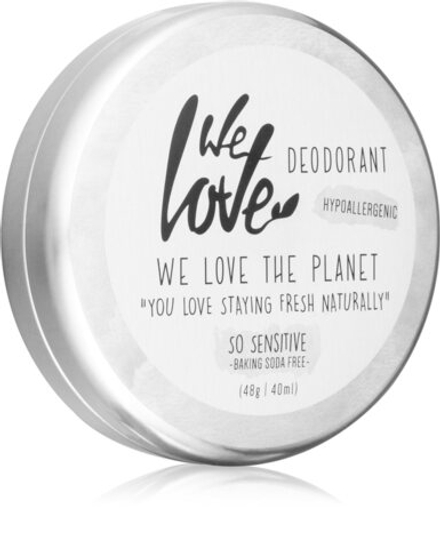 We Love The Planet You Love Staying Fresh Naturally So Sensitive - органический крем-дезодорант для чувствительной кожи /   48  g  / GTIN 8719326006352