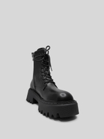 Ботинки Omiila G325 со шнуровкой однотонные на массивной подошве купить