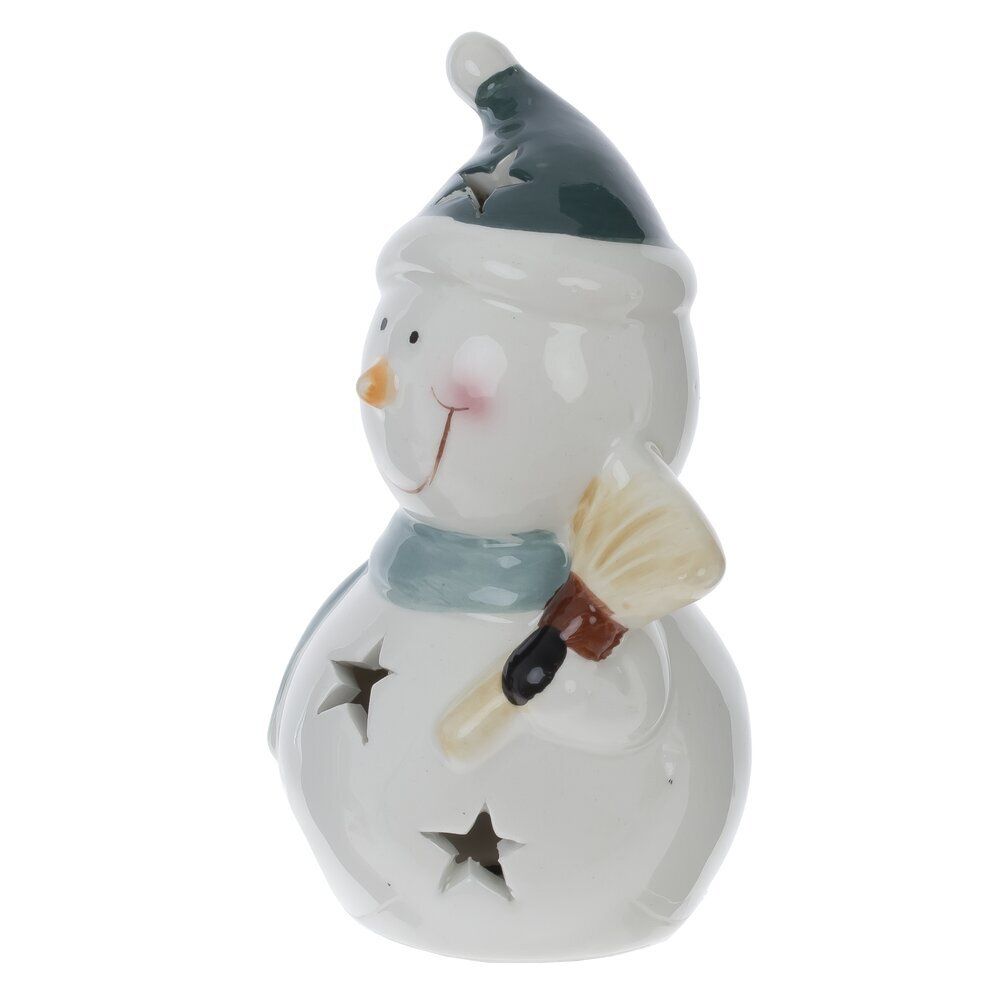 GAEM Фигурка декоративная "Снеговик" с подсветкой (LR44x2), L8 W6,5 H12 см