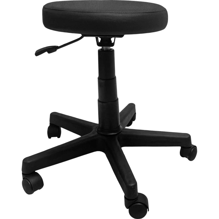 Табурет для художников КО_РС01.00.12 ПП Лайт без спинки кз чер/крест пласт