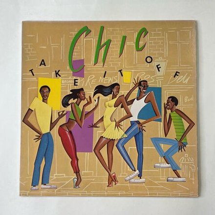 Винтажная виниловая пластинка LP Chic Take It Off (США 1981)