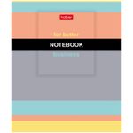 Записная книжка А5, 96л, матовая ламинация, Хатбер Colorful Strips, клетка-линия