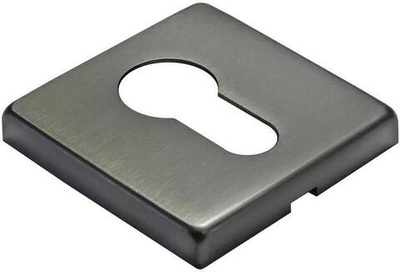 Накладка на евроцилиндр LUX-KH-SQ антрацит