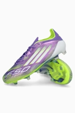 Бутсы adidas F50 Elite FG - фиолетовый