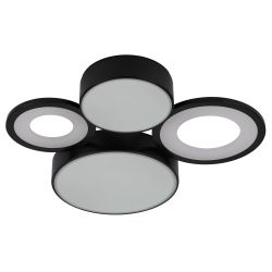 Светильник потолочный светодиодный Rivoli Aliona 6161-701 LED 87 Вт 3000 - 6000 К с пультом | Интерьерные светодиодные светильники