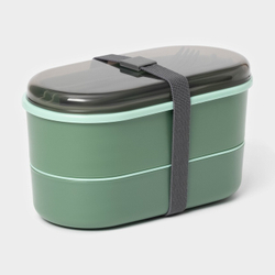 Ланчбокс двухуровневый "Милитари", 430 мл