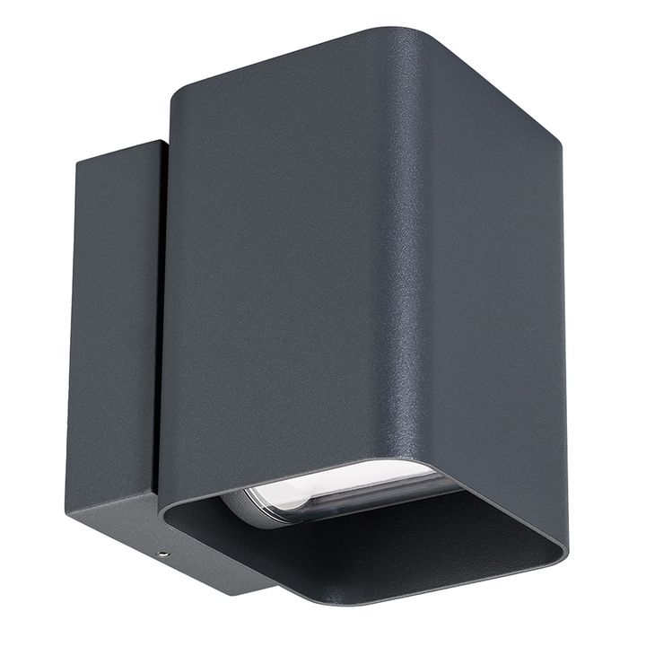 Светильник LGD-WALL-VARIO-S104x129-2x6W Warm2700 (GR, 1-80 deg) Arlight 052704