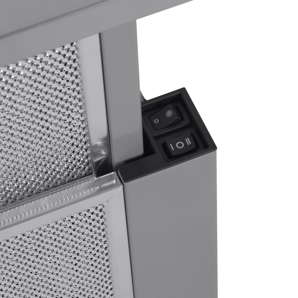 Кухонная вытяжка MAUNFELD VSQ 60 нержавеющая сталь/белое стекло фото 14