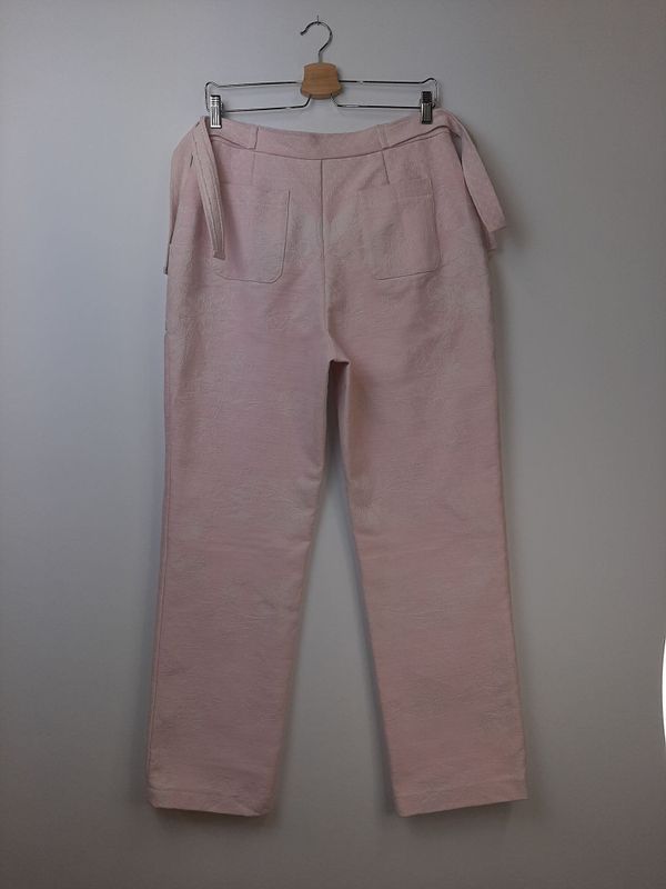 Брюки с Цветами / Light Pink Trousers светло-розовые - фото 8