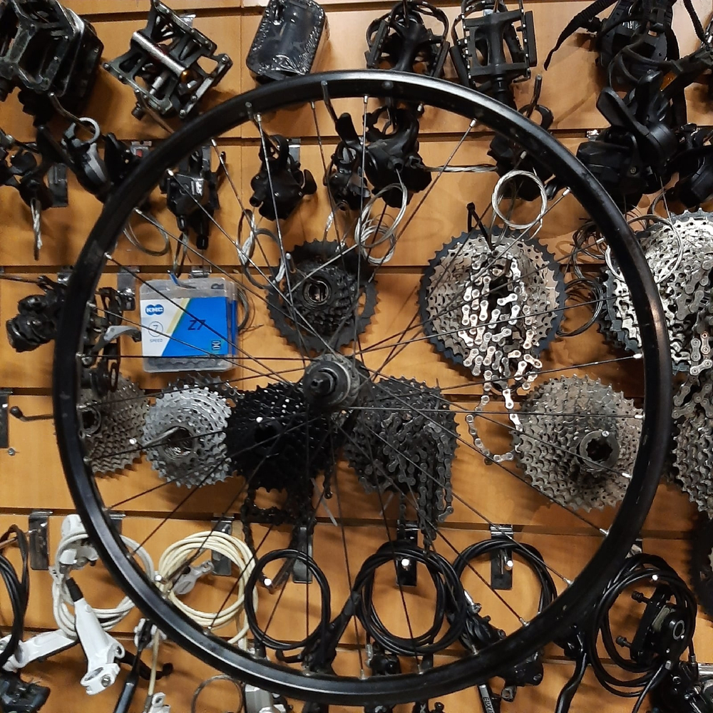 Переднее колесо 26 Alexrims Shimano Hb-RM66