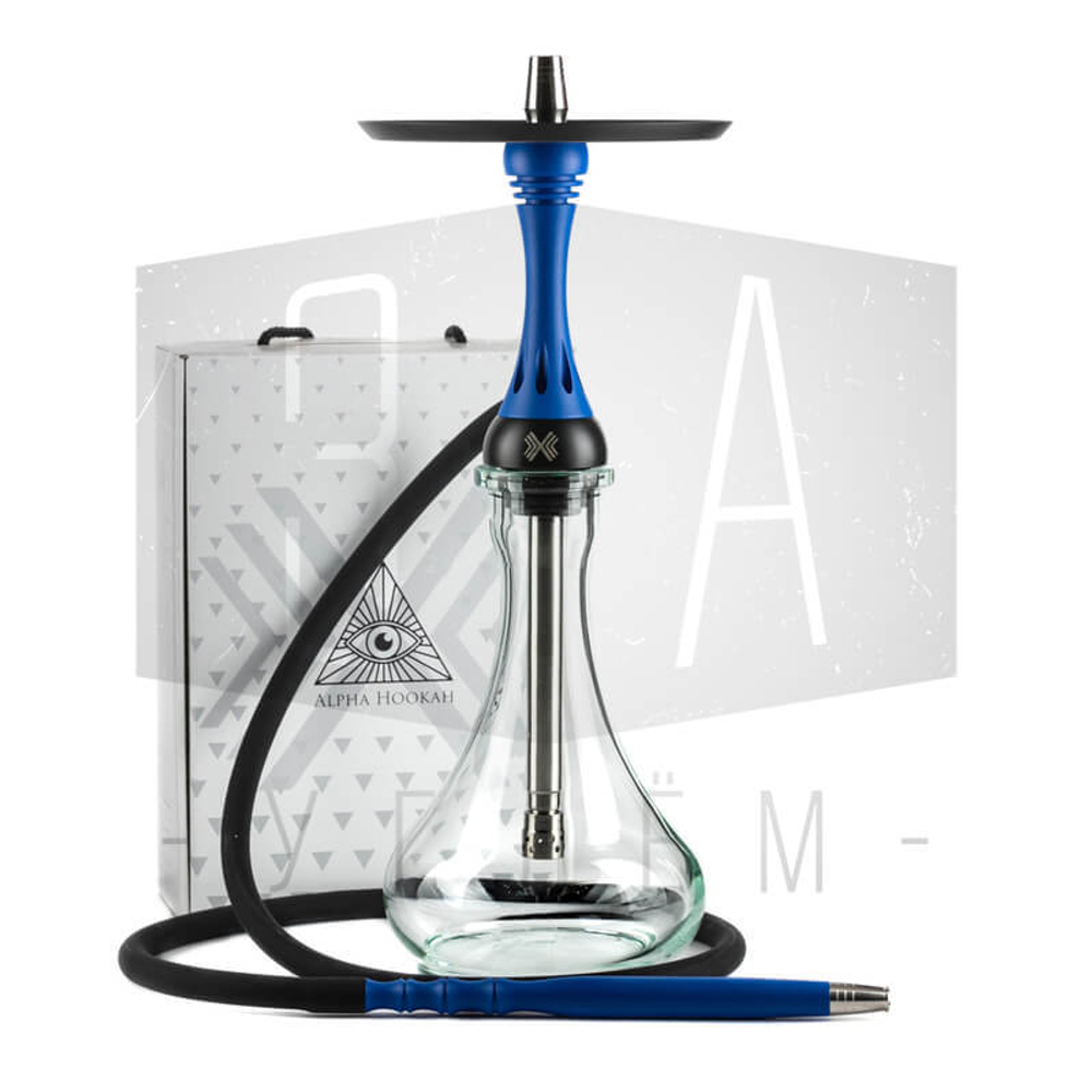 Кальян Alpha Hookah Model X (Blue Matte)