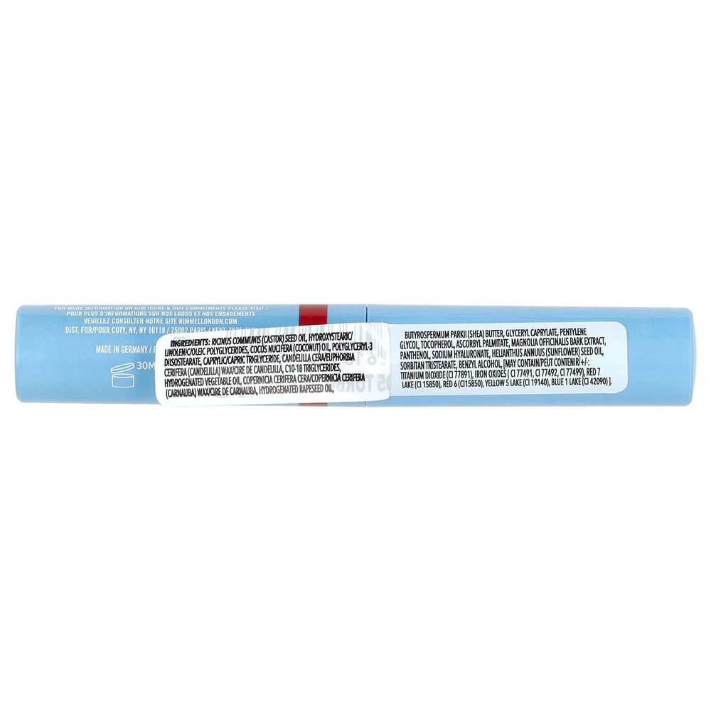 Rimmel London, Kind & Free, оттеночный бальзам для губ, оттенок 005 красный, 1,7 г (0,05 унции)