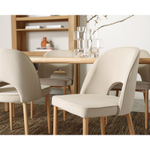 Стул Bergenson Bjorn Evelyn, велюр, бежевый