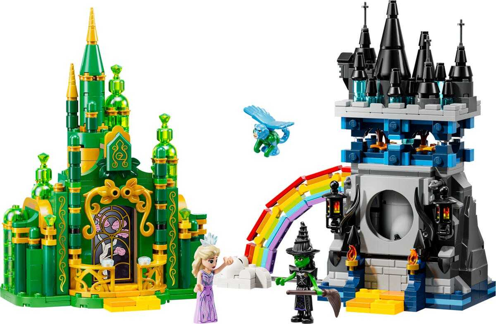 Конструктор LEGO Wicked 75689 Emerald City & Kiamo Ko Castle