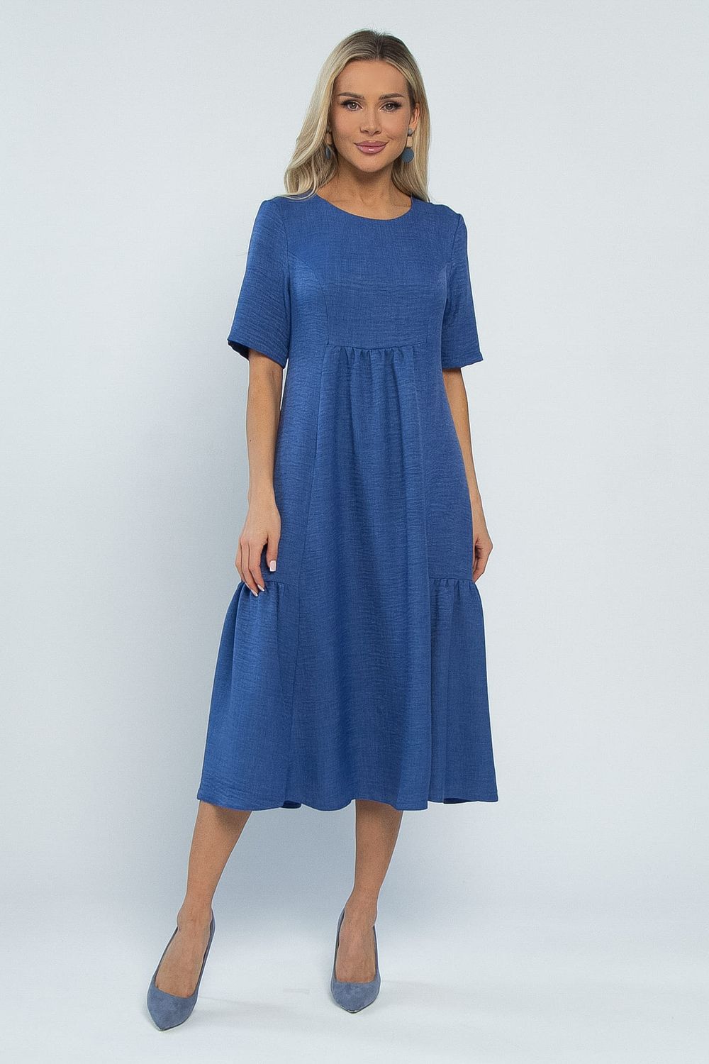 Платье Воздушный поцелуй (светло-синий) П15822-18М LT Collection