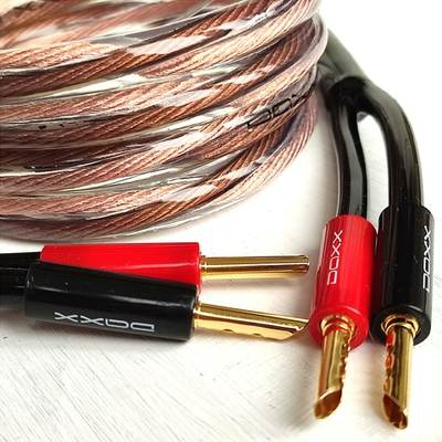 DAXX S182p Акустический кабель 12AWG (3.3мм.кв), класса Hi-End из монокристаллической меди -готовая пара-