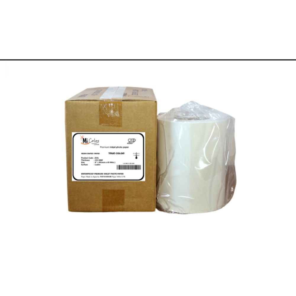 Фотобумага MiColor MI152L 15.2cmx184Mtr Plus тисненая | MiColor