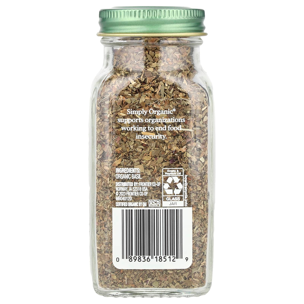 Simply Organic, Базилик, 15 г (0,54 унции)