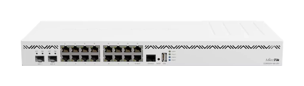 MikroTik CCR2004-16G-2S+ маршрутизатор