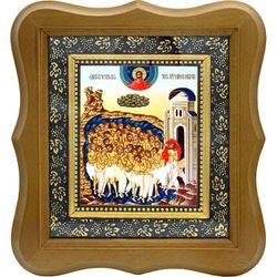 Сорок Святых Севастийских мучеников. Икона на холсте.