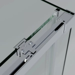 Душевой уголок Vincea Soft 2 140х80 VSR-3SO28014CL стекло прозрачное/профиль хром