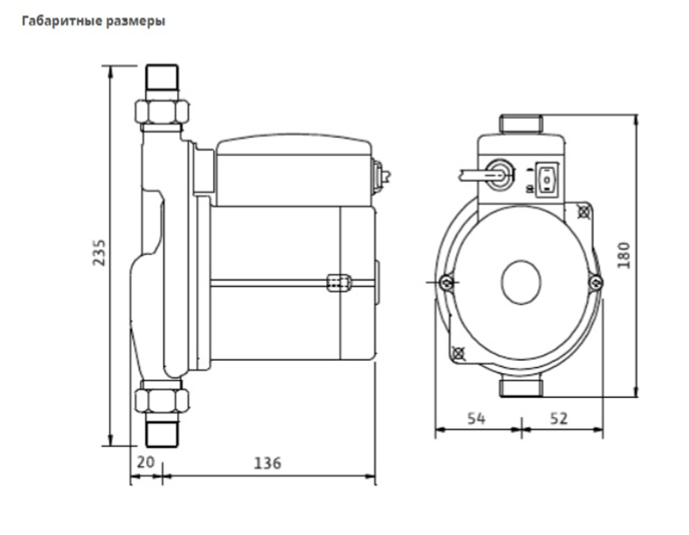 Поверхностный насос PB-088EA