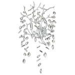 4970/3W HALL ODL24 615 матов.серебристый/алюмин./хрусталь Бра G9 3*40W DELICA