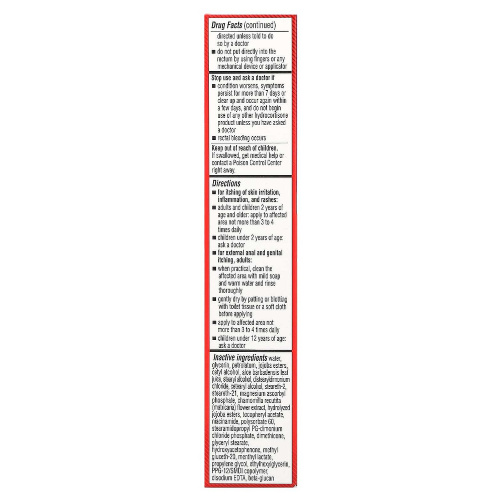 Cortizone 10, Maximum Strength, интенсивное увлажняющий крем, 28 г (1 унция)