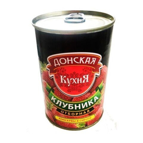 Клубника в сиропе отборная Донская Кухня 425 мл