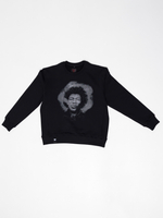 Свитшот с принтом JH чёрный