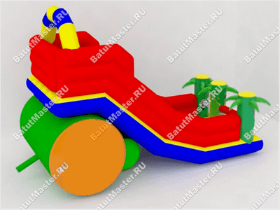 Надувной батут-горка "Прокатись"